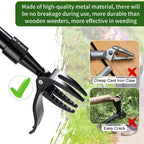 Detachable Stand Up Weed Puller Head（Without the handle）