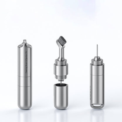 🔑 3-in-1 Keychain Tool Clean, eject & carry all in one