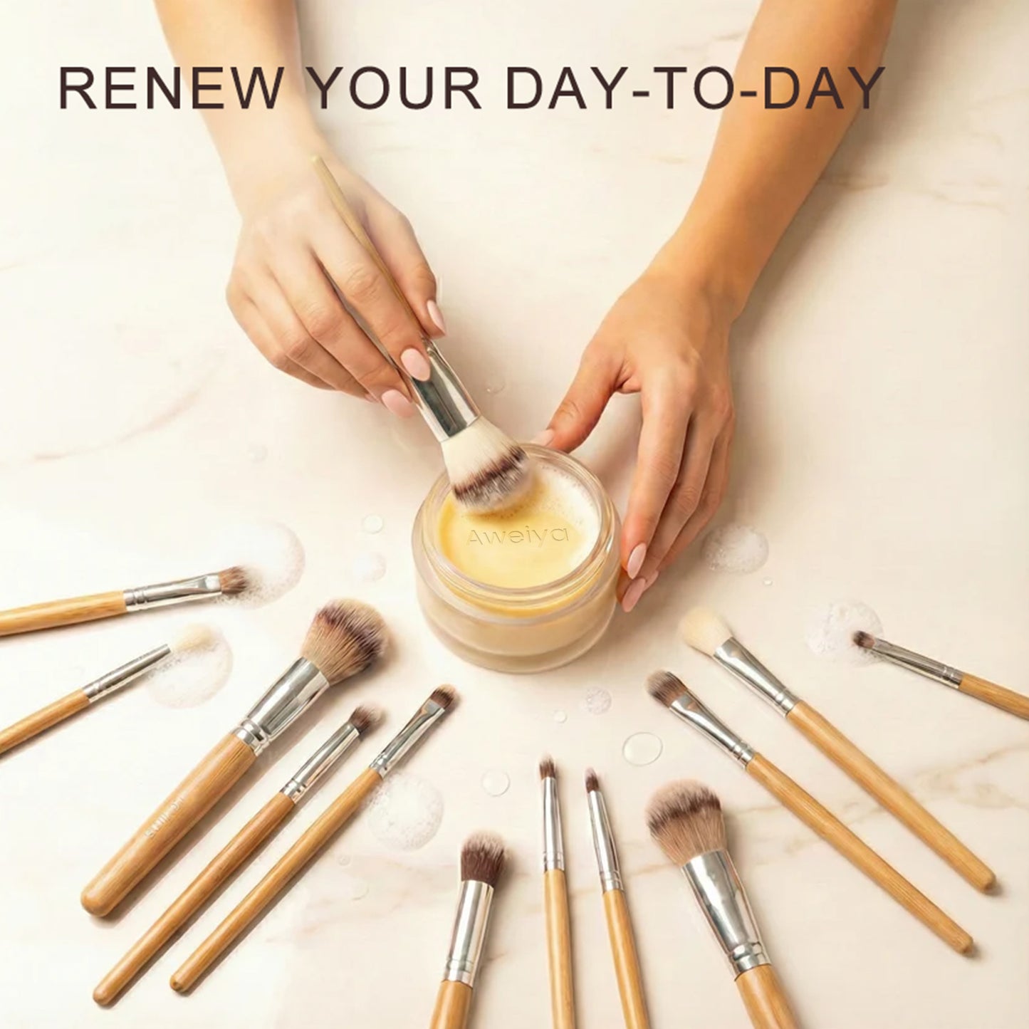 Aweiya™ The Organic makeup Brush Cleanser