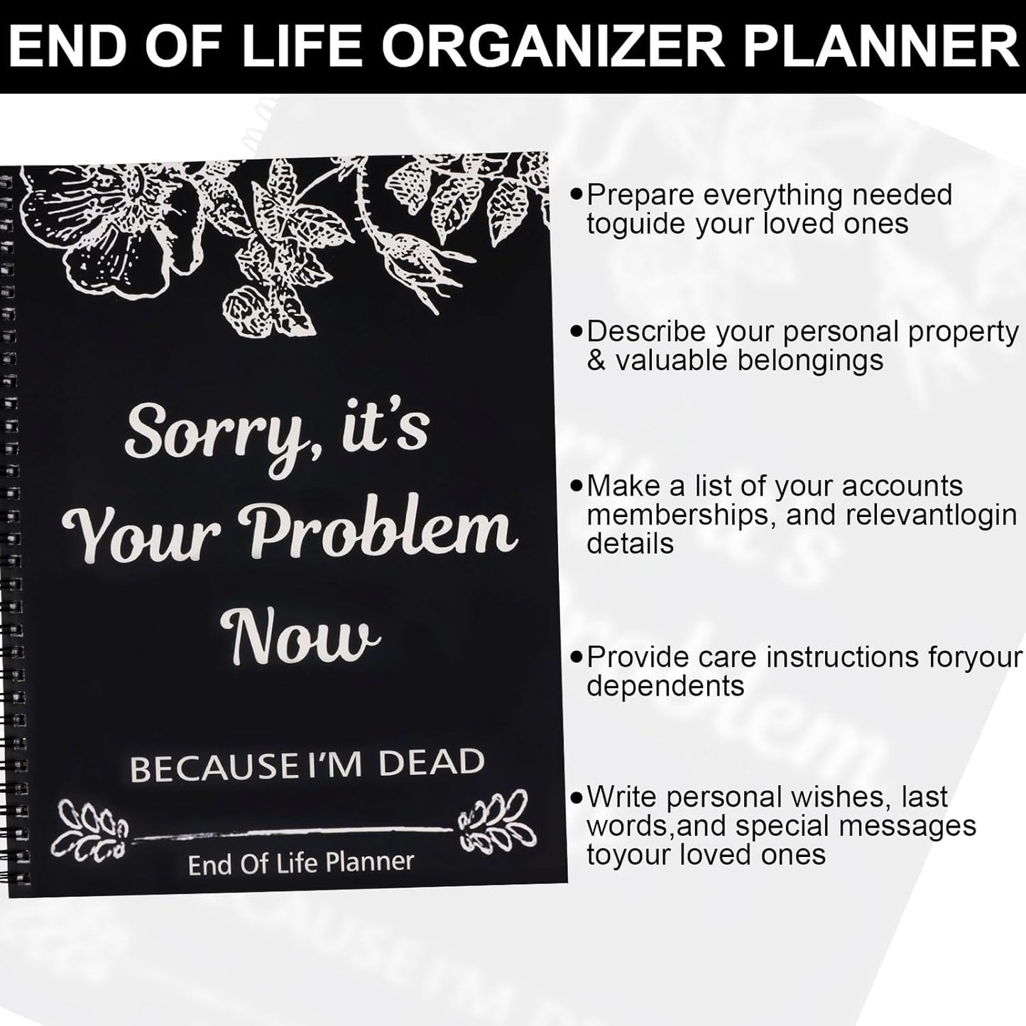 🔥2025 New Year Promotion SAVE 49%🎁End of Life Planner