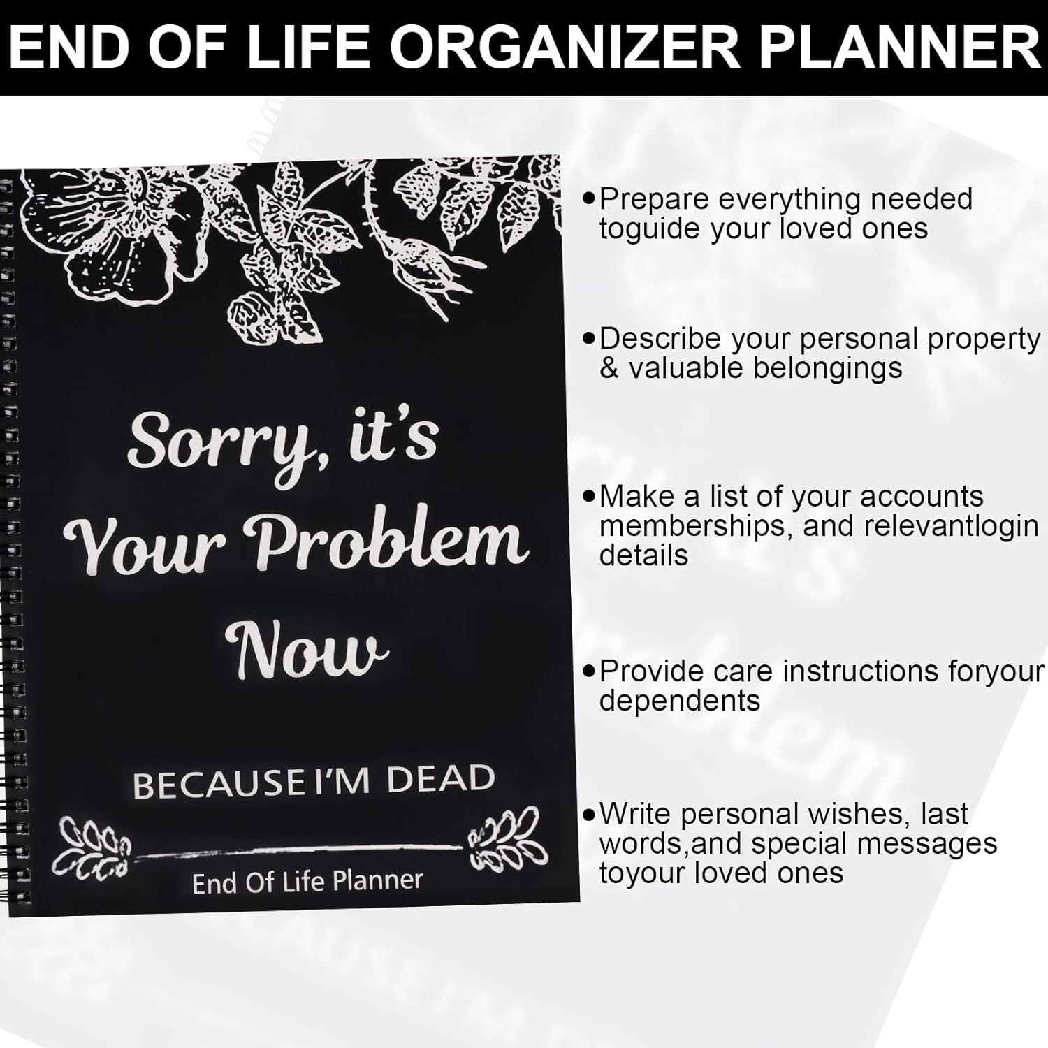 🔥2025 New Year Promotion SAVE 49%🎁End of Life Planner