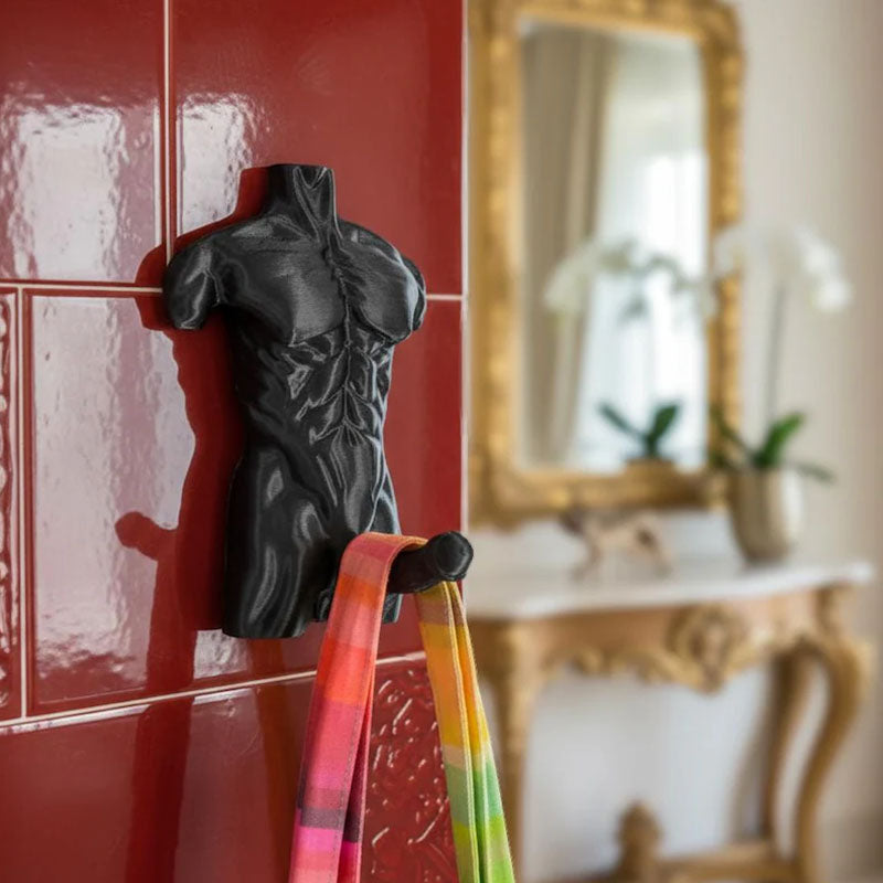 "Hung Hook" Fun Muscular Man Wall Hook😎😜