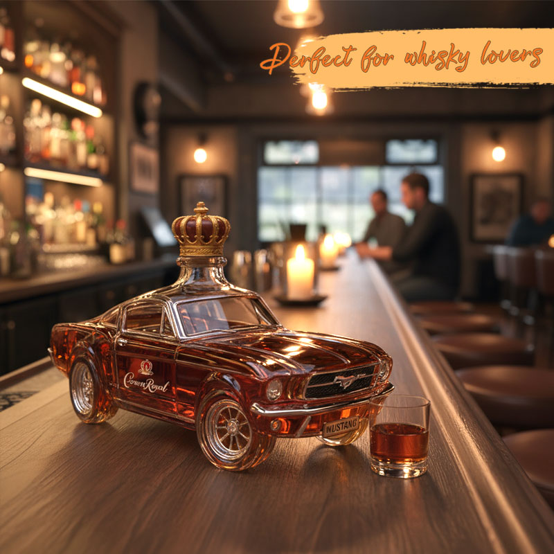 Mustang Whiskyflasche