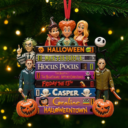 🎄 90s Movie Christmas Ornament – A Retro Holiday Classic for Every Movie Lover!