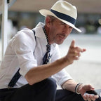 Handwoven Classic Panama Torquillia Straw Hat