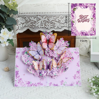 🏆35K+ SOLD! 🌼💌 Forever-Blooming 3D Flower Pop-Up Card– Personalized Love Message & Everlasting Bloom 🎁