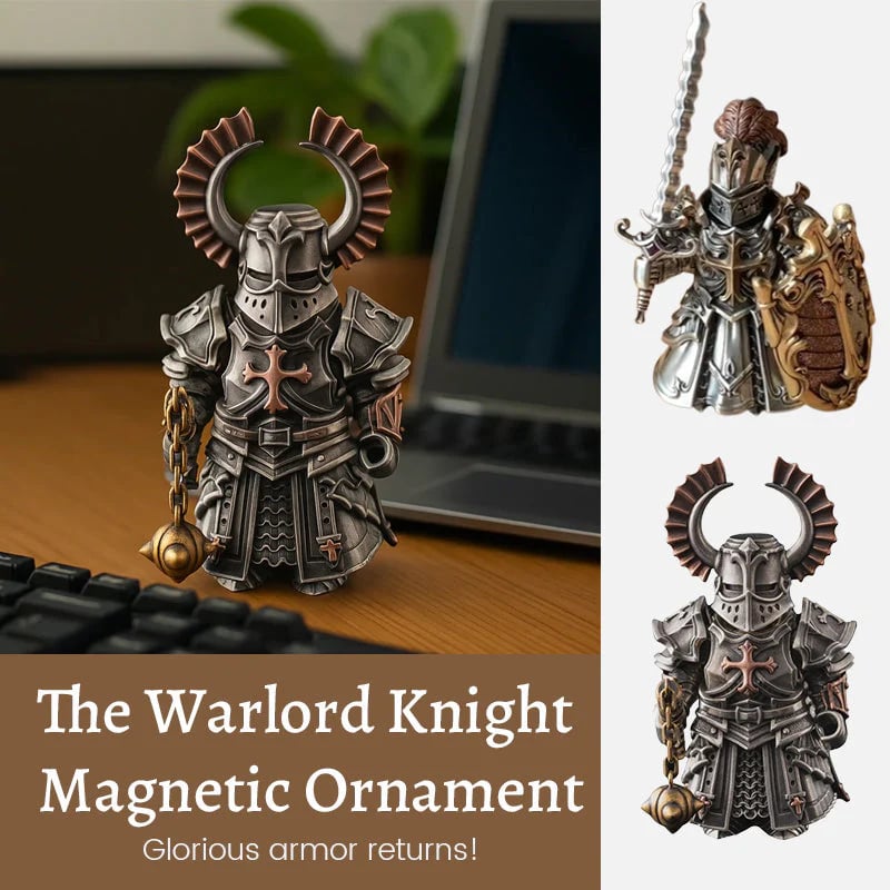 🏆50K+ SOLD!🎁Removable Warlord Knight Magnetic Ornament