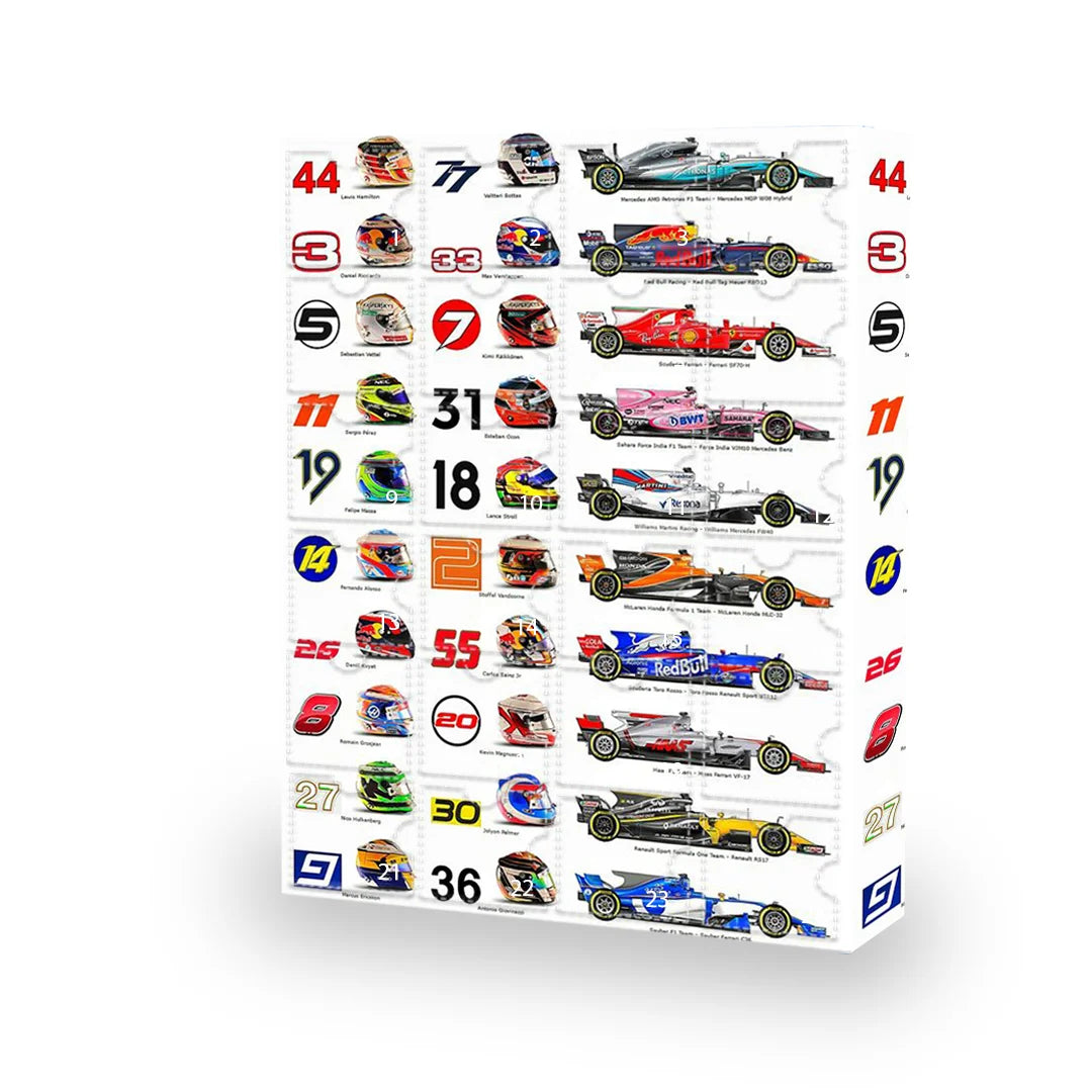F1 Advent Calendar -- The One With 24 Little Doors