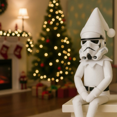 🌲 Christmas Eve Sale: 49% OFF✨Galactic Holiday Elf Ornament