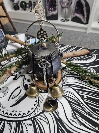 🔥BUY 2 GET 1 FREE🧙‍♀️🔔Handmade Witch Bells for Home Protection