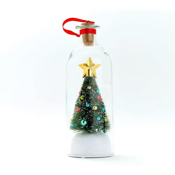 🎄🔥Christmas Tree Message in a Bottle🎁