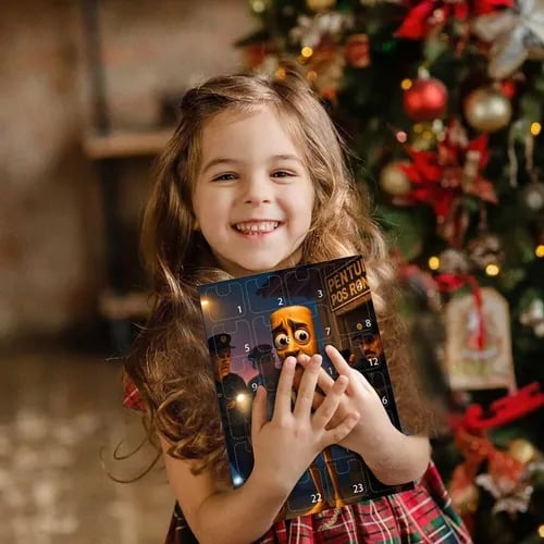 🎁 Last Day 50% OFF 🔥 Italian Brainrot Toys Countdown 24 Days Advent Calendar, Tung Tung Tung Advent Calendar