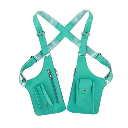 PU Leather Adjustable Underarm Shoulder Bag for Men & Women