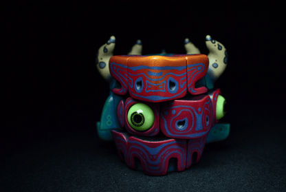 Artists Handmade Art Monster Sculpture Rubik's Cube Toys