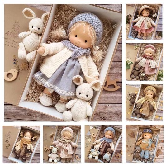 Last Day 49%OFF!🔥 Handmade Waldorf Doll🎀👀