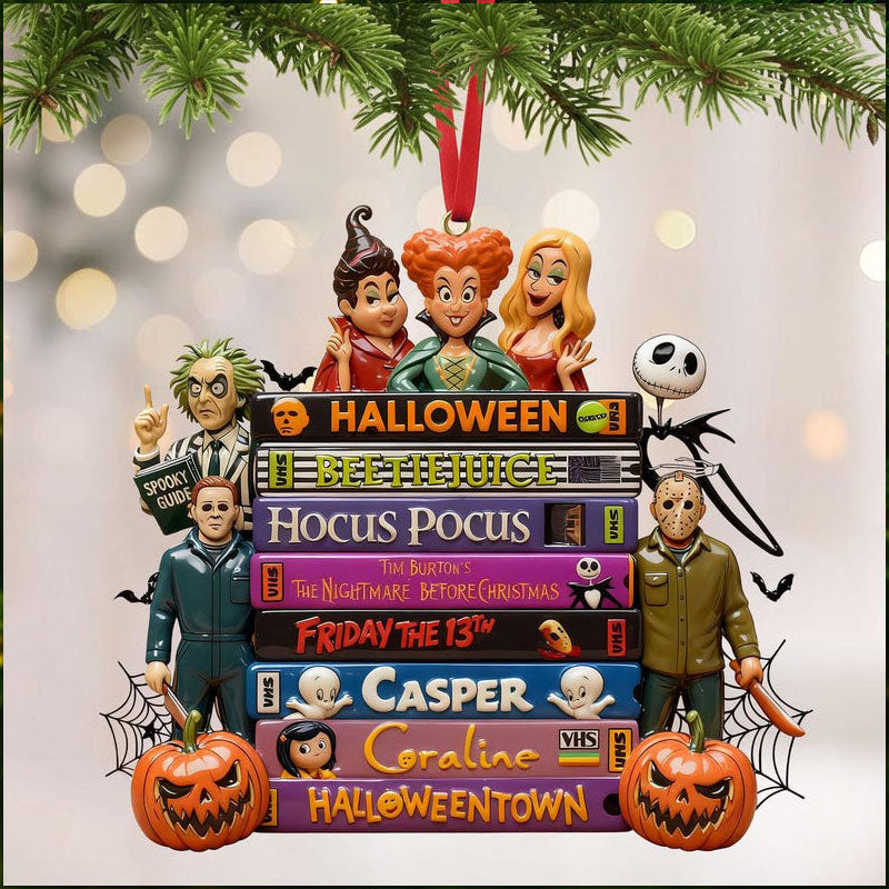 🎄 90s Movie Christmas Ornament – A Retro Holiday Classic for Every Movie Lover!
