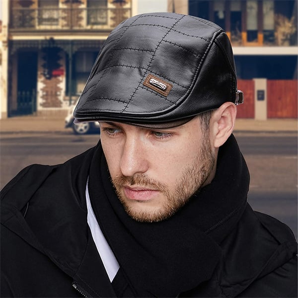 🎁2025 High Quality Trendy Leather Beret