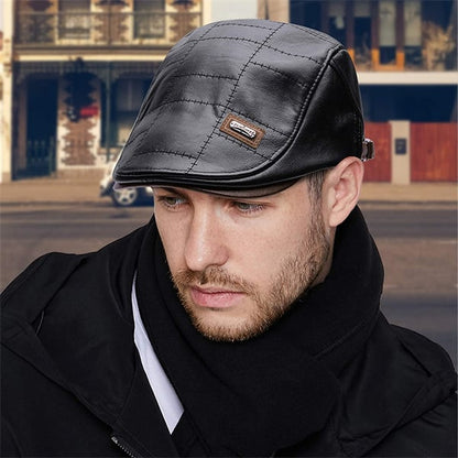 🎁2025 High Quality Trendy Leather Beret