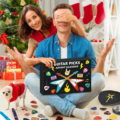 🎄 Guitar Pick Christmas Advent Calendar — 24 Days of Music, Memories & Magic
