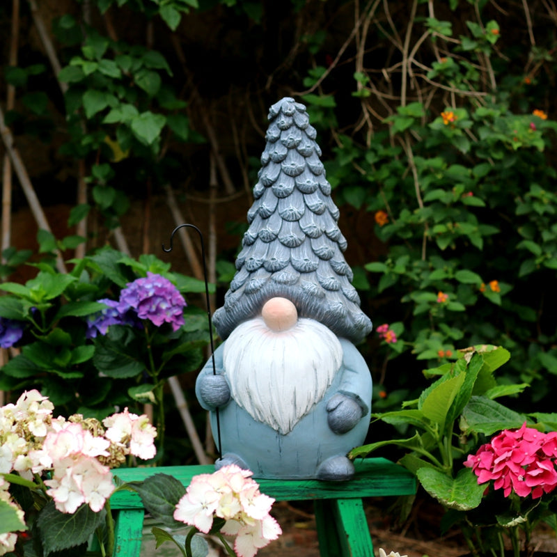 Garden Figure Sculpture Statues, Gnome Statue for Garden Ornaments, Garden Decoration Ideas, Villa Courtyard Decor, Outdoor Garden Decoration