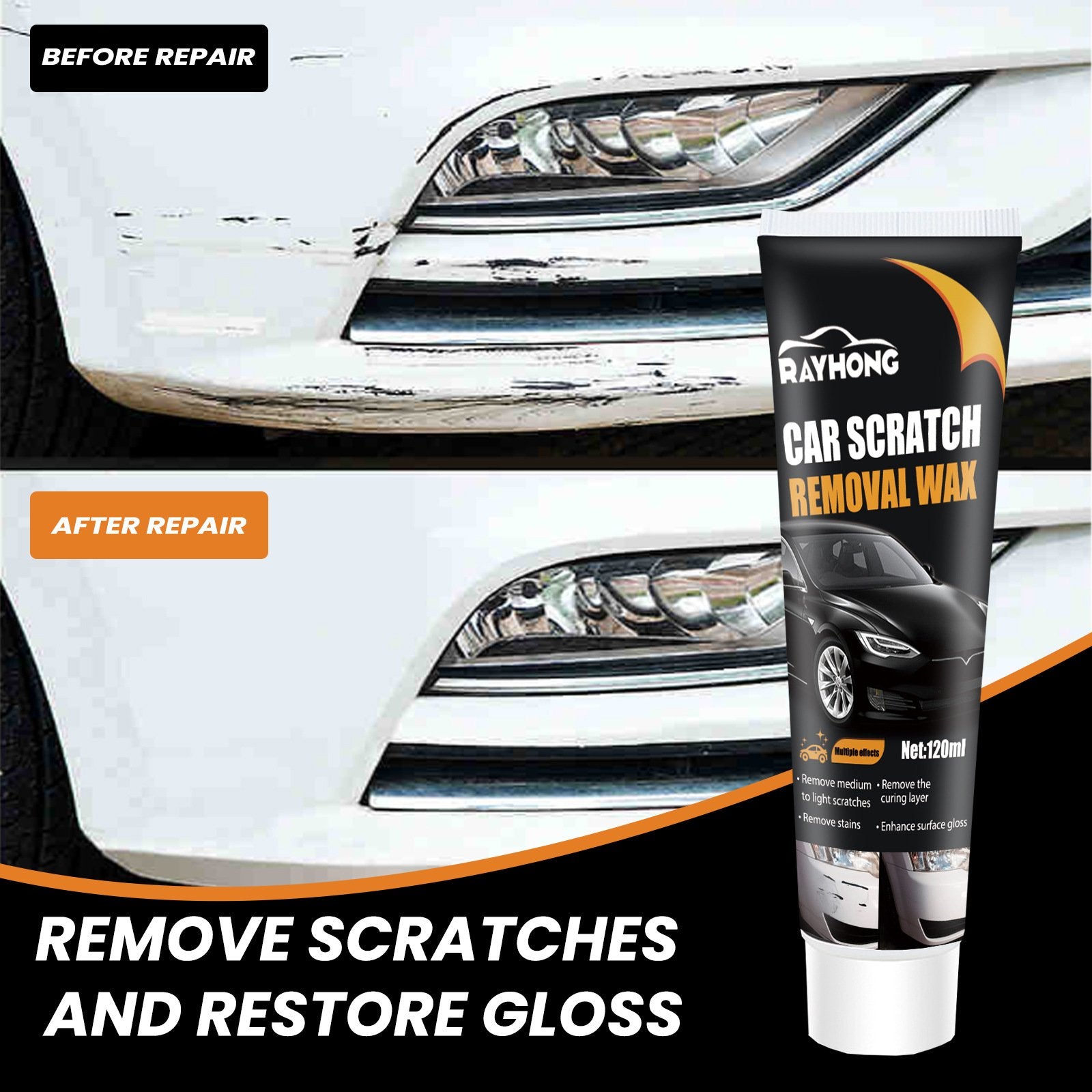 Scratch Repair Wax For Car🎅 Christmas Must Have a Brand new car