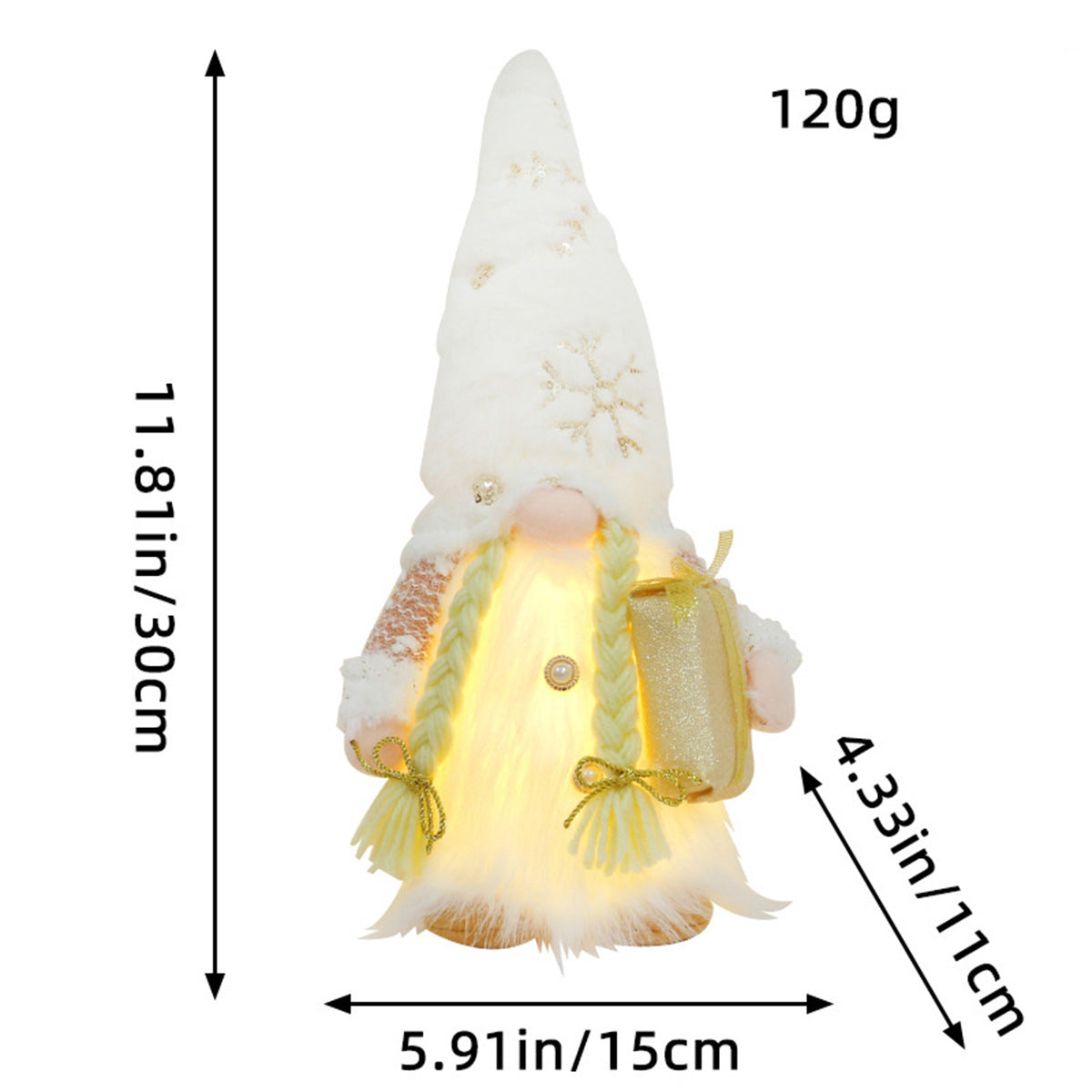 ✨Bring Holiday Magic Home! LED Rudolph Gnome Christmas Plush🎄