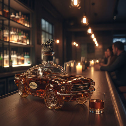 Mustang Whiskyflasche