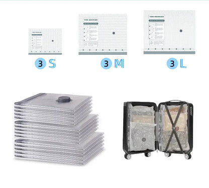 ✨LAST DAY ALERT 49% OFF🔥 X7 Cordless Travel Vacuum Bag Set