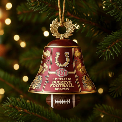 🔥LAST DAY 54% OFF Green Bay Packers 106th Anniversary Christmas Bell Ornament