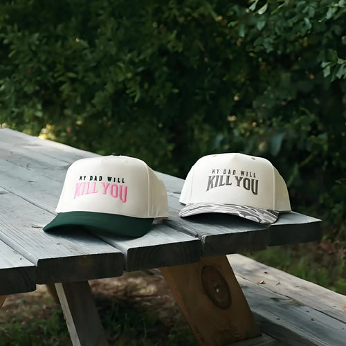 🔥Last Day Sale 49% OFF🔥- My Dad Will Kill You Trucker Hat🔪😏
