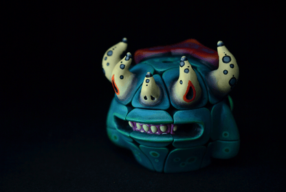 Artists Handmade Art Monster Sculpture Rubik's Cube Toys