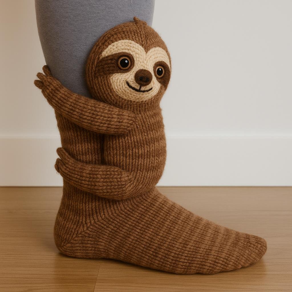 🎅Christmas Eve Sale 49% OFF🧦Hand Crocheted 3D Animal Socks