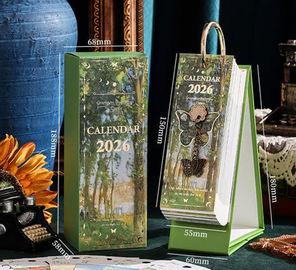 🎨Turn Time Into Art — 2026 Retro Oil Painting Calendar 🎨