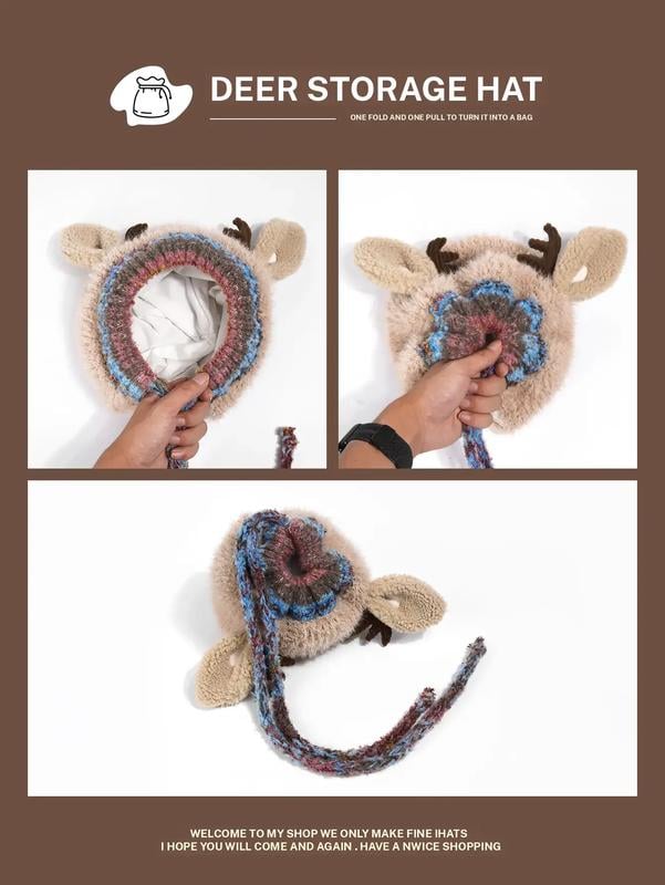 🎁Early Christmas Sale 50% OFF🎄Original Festive Christmas Antler Hat