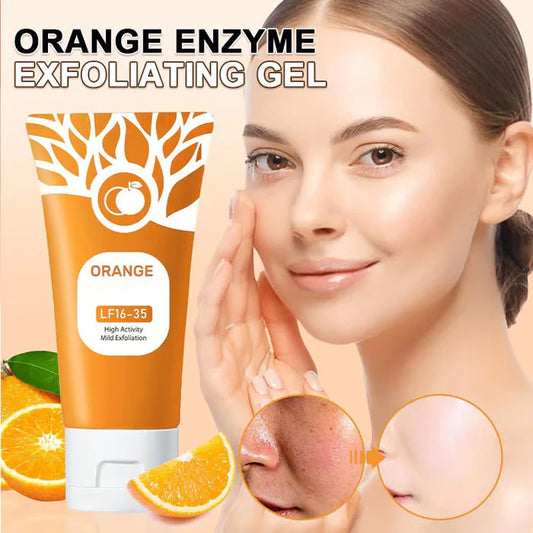 “Orange Enzyme Exfoliating Gel – Smooth, Bright & Fresh Skin in Minutes”
