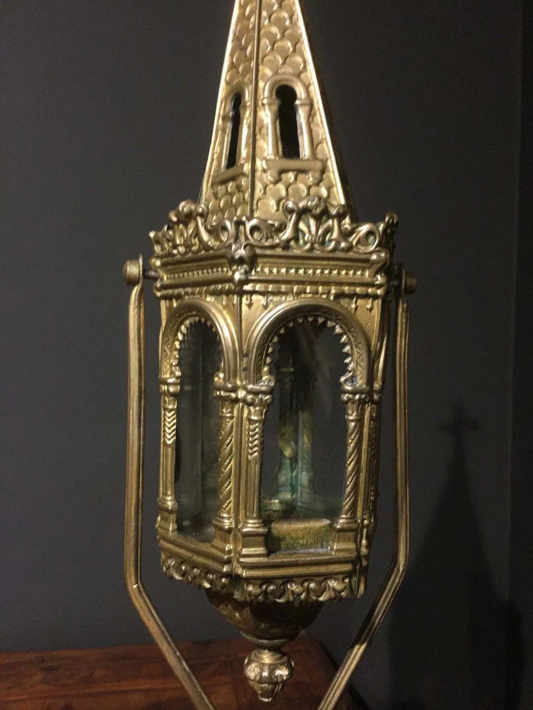🔥49% OFF - 🖤🕯️Antique Gothic Candle Lantern✨(Same as in the video)