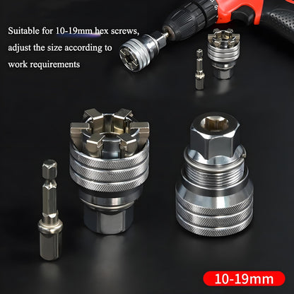 ⚙️ Self-Adjusting Socket Wrench | Fits 30+ Sizes for Auto & Home Repair