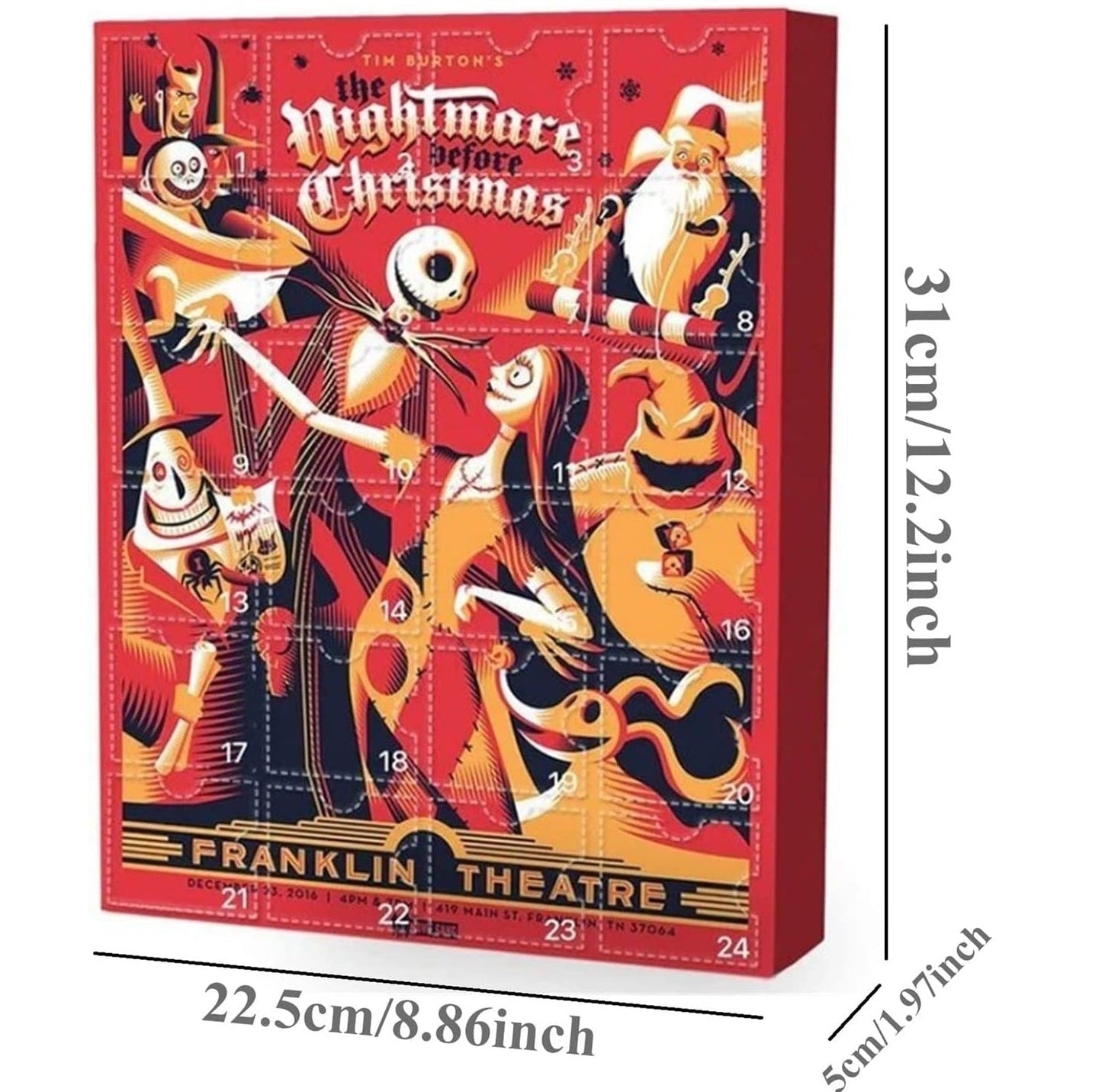 Halloween Advent Calendar 2025 - Contains 24 Gifts