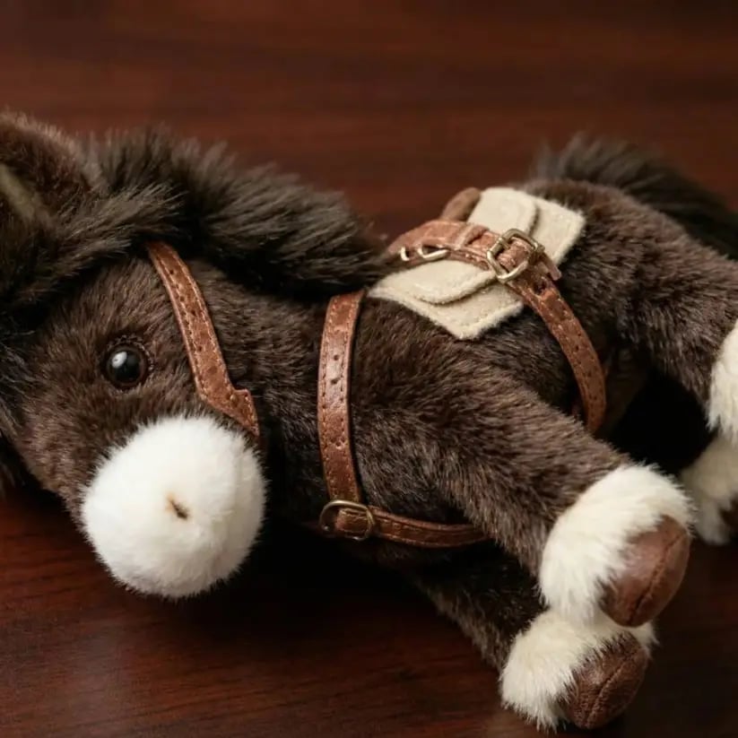 🔥Last Day 49% OFF - Ponytata Plush Pony Bag Charm and Keychain 🐎✨2026 Year of the Horse Gift 🎁Perfect for Lovers, Family & Kids!