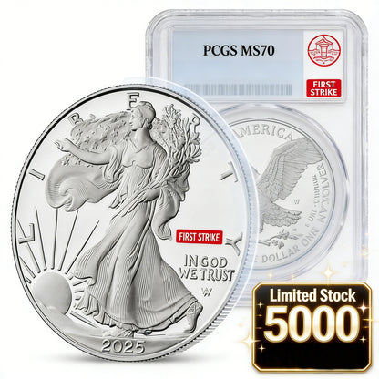 American Eagle 2016-2025 Silver Coin PCGS MS70 First Strikes