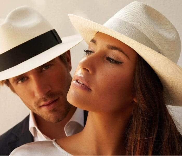 Handwoven Classic Panama Torquillia Straw Hat