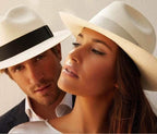 Handwoven Classic Panama Torquillia Straw Hat
