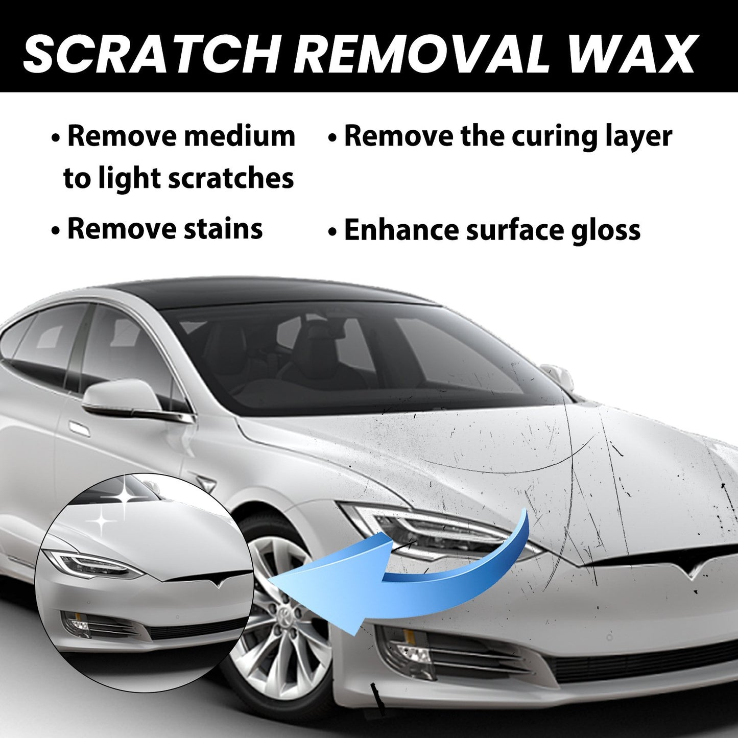 Scratch Repair Wax For Car🎅 Christmas Must Have a Brand new car