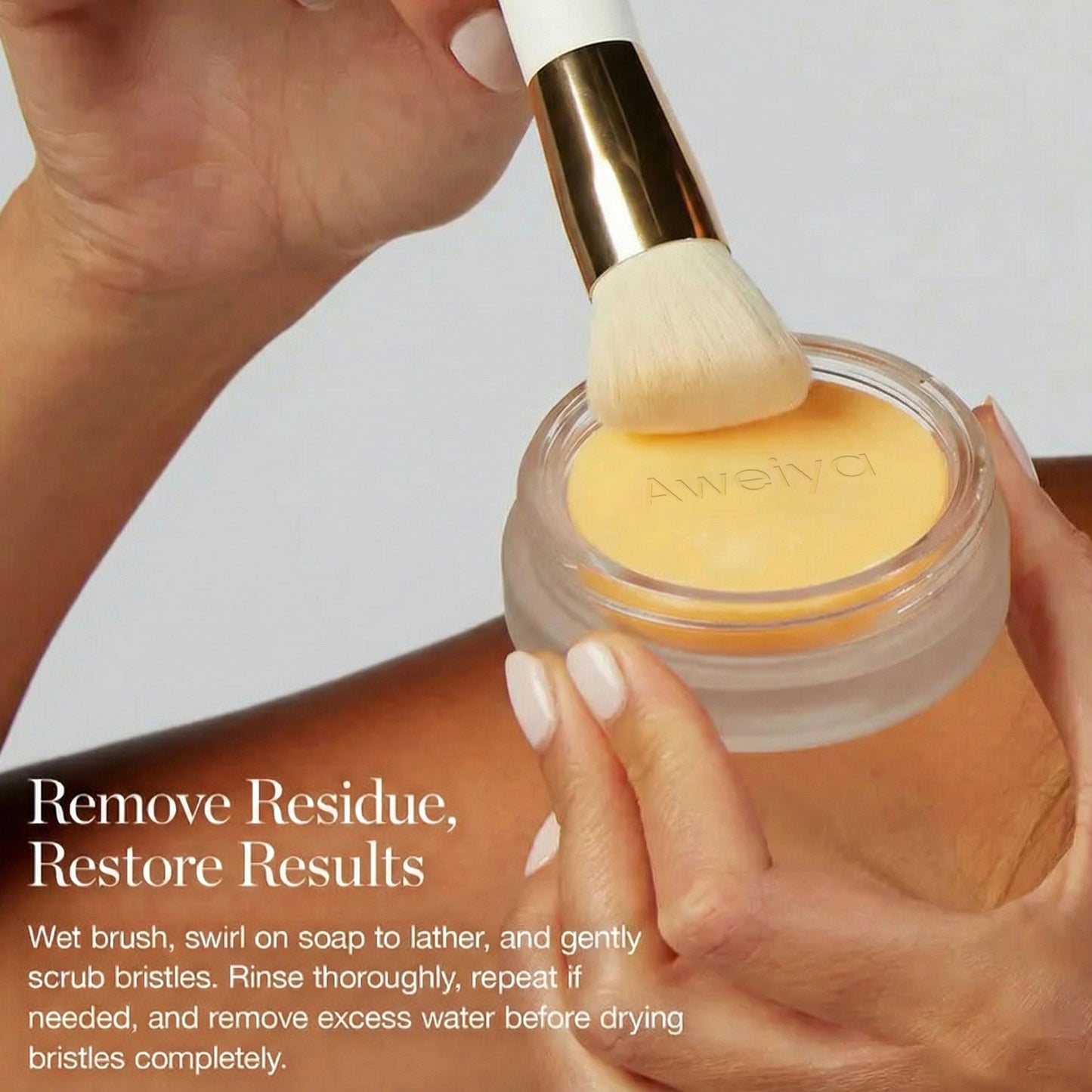 Aweiya™ The Organic makeup Brush Cleanser