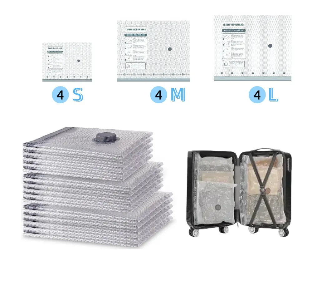 ✨LAST DAY ALERT 49% OFF🔥 X7 Cordless Travel Vacuum Bag Set