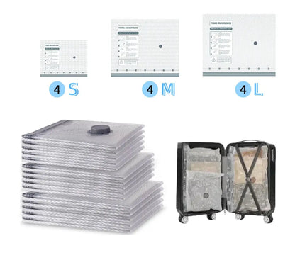 ✨LAST DAY ALERT 49% OFF🔥 X7 Cordless Travel Vacuum Bag Set