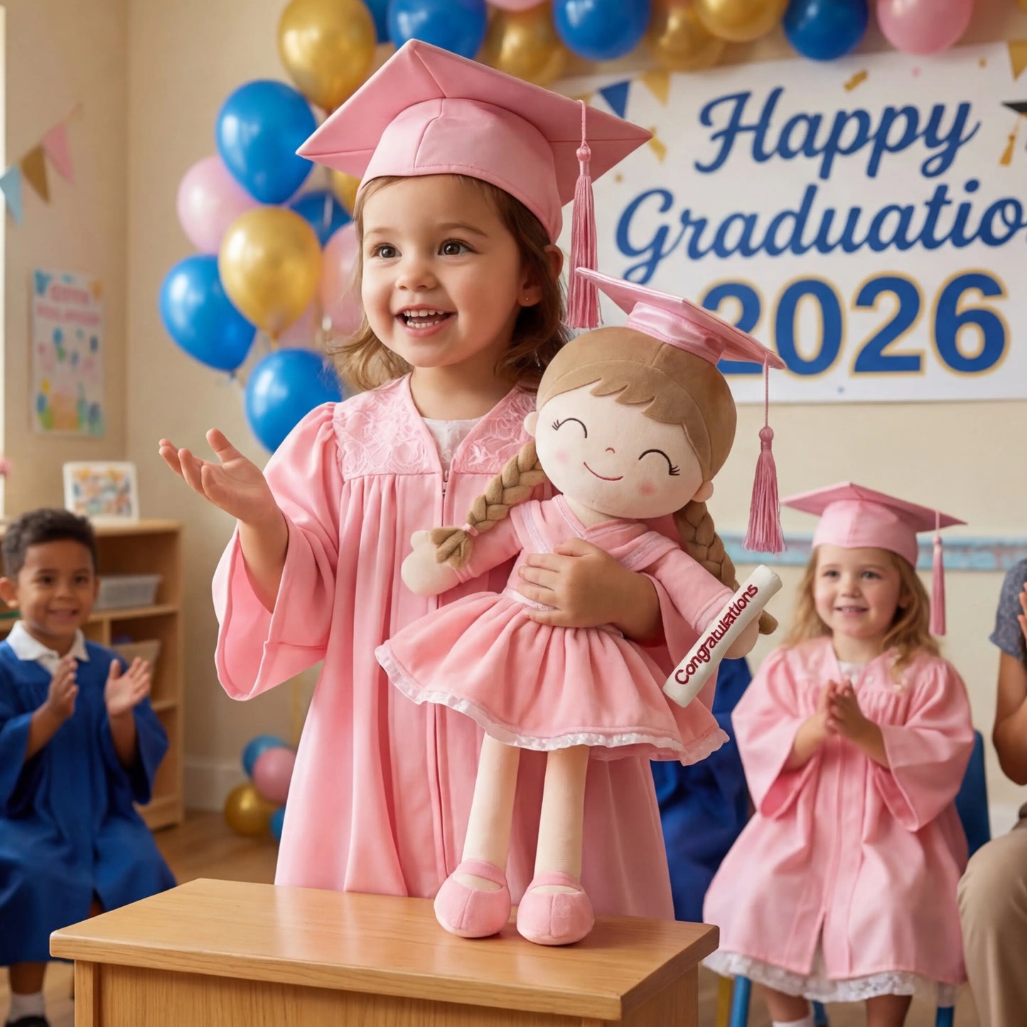 🎓🎁Gloveleya 2026 Graduation Plush Doll – Soft Keepsake for Little Graduates
