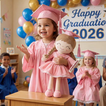 🎓🎁Gloveleya 2026 Graduation Plush Doll – Soft Keepsake for Little Graduates
