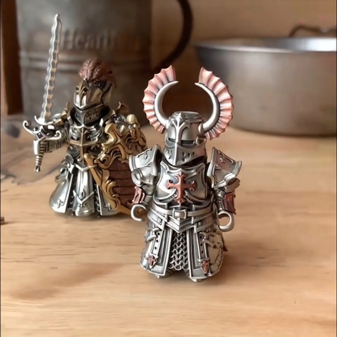 🏆50K+ SOLD!🎁Removable Warlord Knight Magnetic Ornament