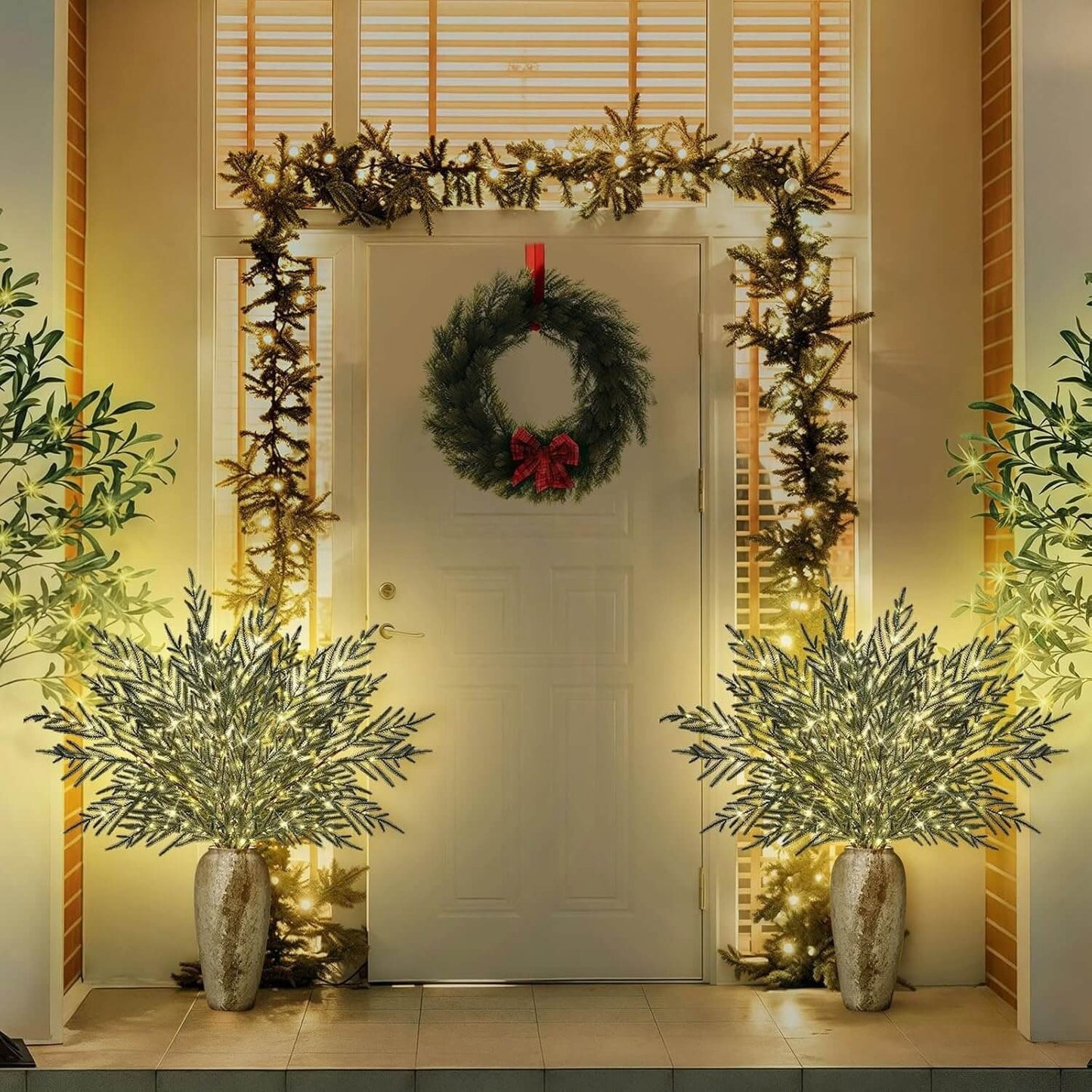 Christmas Pre-sale SAVE 49%🎄 35" Christmas Lighted Norfolk Pine Branches